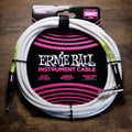Ernie Ball 10ft Guitar Cable - White