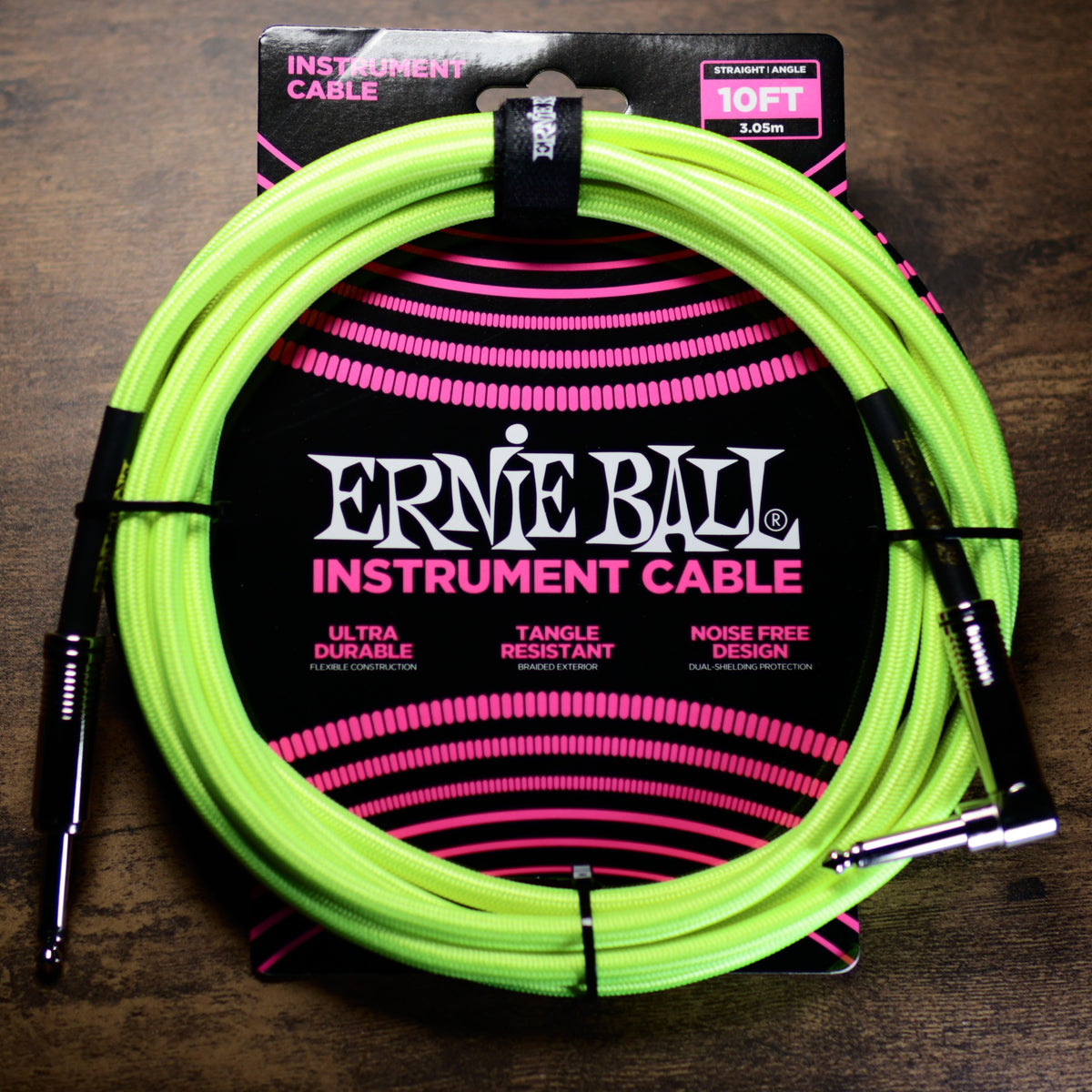 Ernie Ball Braided 10ft Instrument Cable